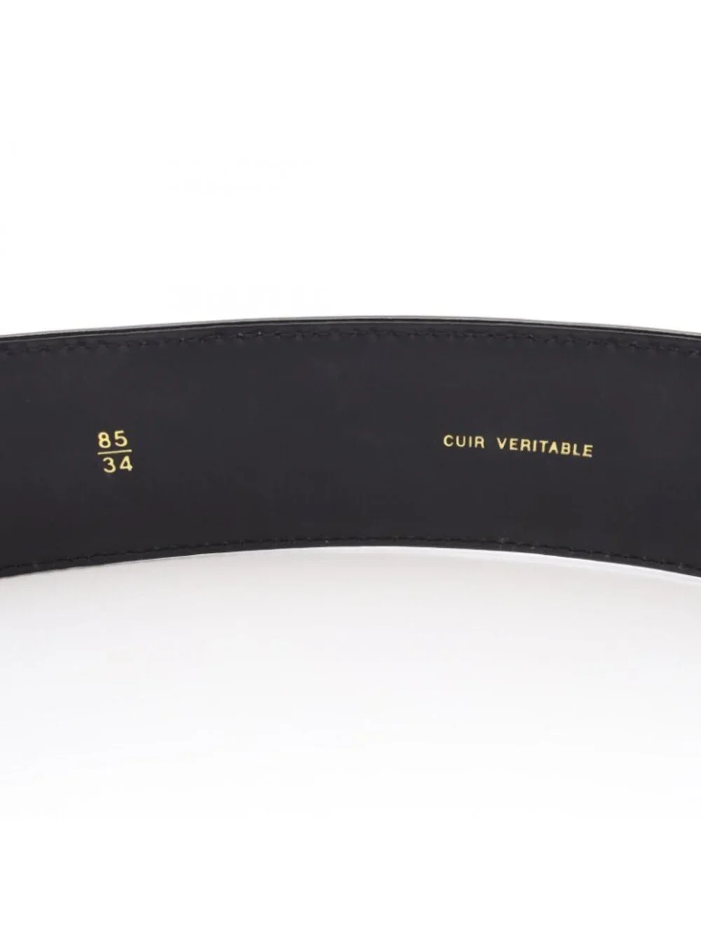 Chanel Belt CC Logo Patent Leather